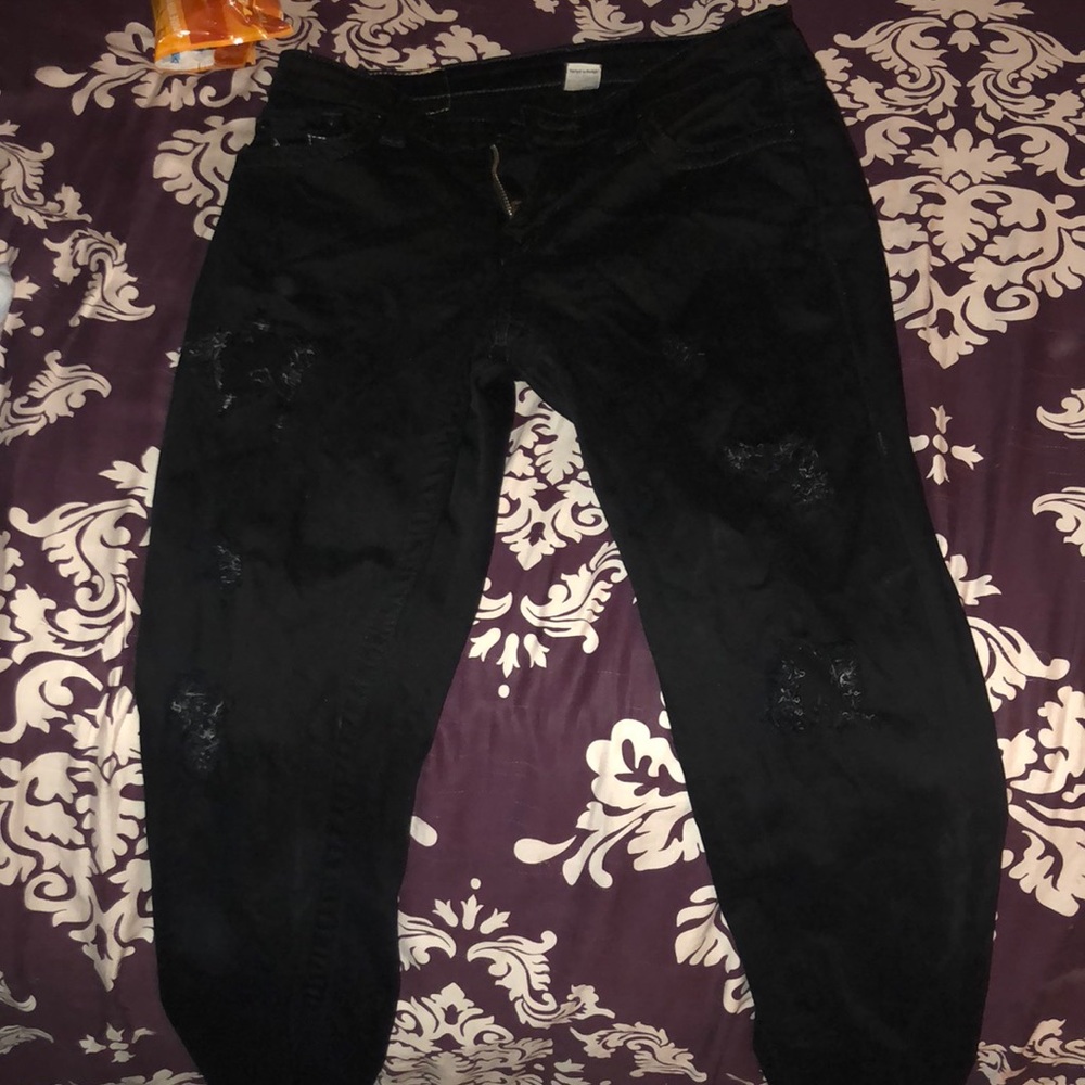 True religion black jeans